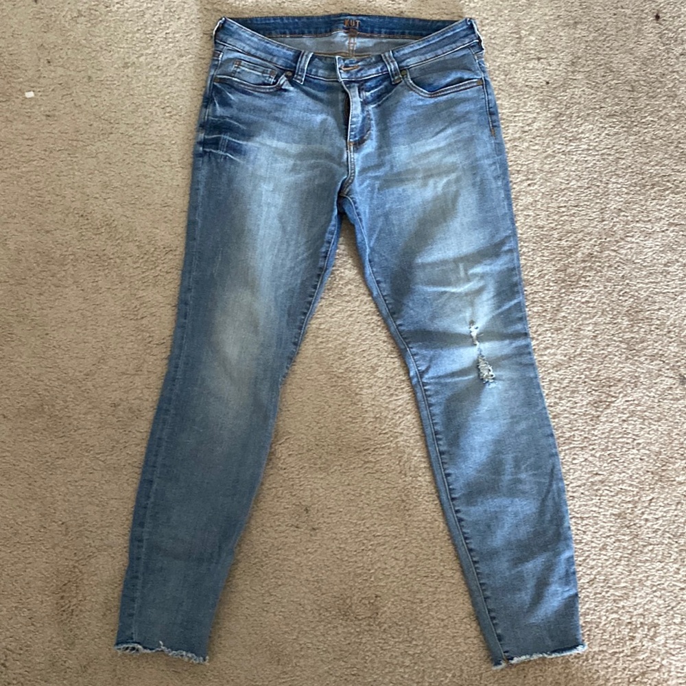 Kut from the Kloth Ankle skinny jeans
